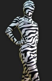 TOMSUIT Black Lycra Spandex Zentai Fullbody Catsuit Without Hood