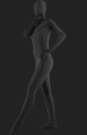 Black Spandex Zentai Full Body Skin Tight Jumpsuit Unisex Zentai Suit Bodysuit  Costume for Women Unitard Lycra Dancewear - Price history & Review, AliExpress Seller - WHOHOLL Cloth Store