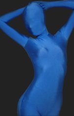 Blue Full Body Suit - Solid Color Full Body Lycra Spandex Zentai Suit Blue Full Body Suit - Solid Color Full Body Lycra Spandex Zentai Suit