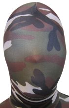 Camo Zentai Hood | Black, Brown and Military Green Camo Zentai Hood | Black, Brown and Military Green