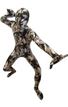 Camouflage Zentai Suit | Light Purple and Black Spandex Lycra Zentai Suit Camouflage Zentai Suit | Light Purple and Black Spandex Lycra Zentai Suit