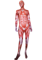 Muscle Printed Zentai Suit | Attack on Titan Bodysuit Muscle Printed Zentai Suit | Attack on Titan Bodysuit