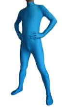 Sky Blue Spandex Lycra Catsuit (No Hood) Sky Blue Spandex Lycra Catsuit (No Hood)