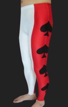 Spade Black and Red Spandex Lycra Pants Spade Black and Red Spandex Lycra Pants