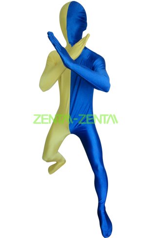 Man's Full Body Dark Blue Color Zentai/ Dark Blue Full Body Spandex Lycra  Zentai/ Buy Dark Blue Color Full Body Zentai
